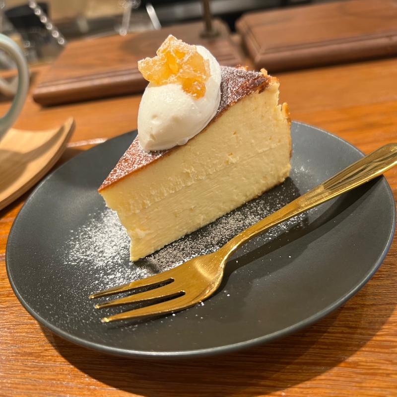レモンバスクチーズケーキ(Cafe 1 Part)