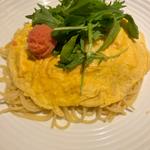 オムたらこパスタ