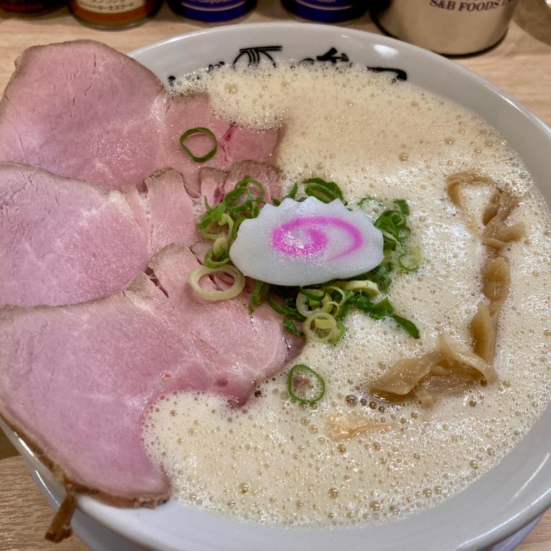 鶏そば濃厚鶏白湯(鶏そば唆る 栄店)