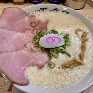 鶏そば濃厚鶏白湯(鶏そば唆る 栄店)