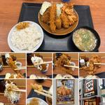 秋の海鮮フライ定食