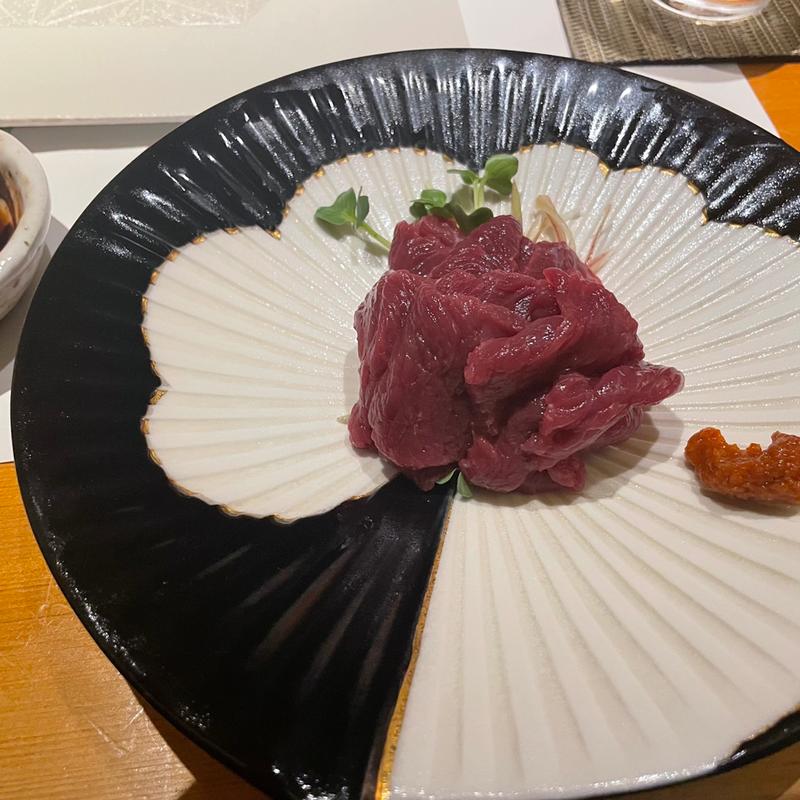 馬刺し(むなかた屋)