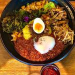濃厚！リコピンリッチキーマカレーwith半熟卵