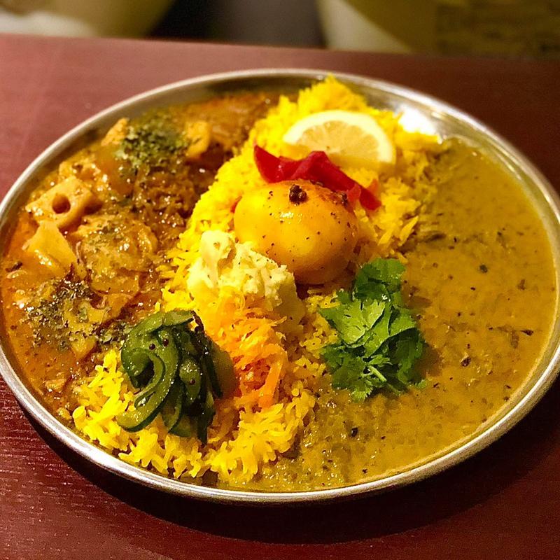 2種カレー(酒とスパイスマツコ)