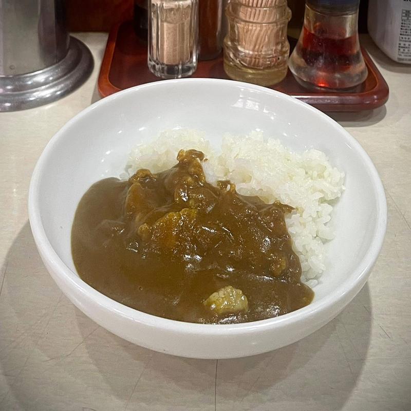 半カレー(光華飯店)