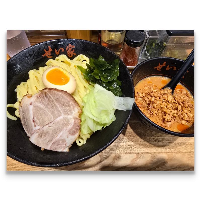 冷やしごまだれつけ麺 大(せい家 下総中山店)