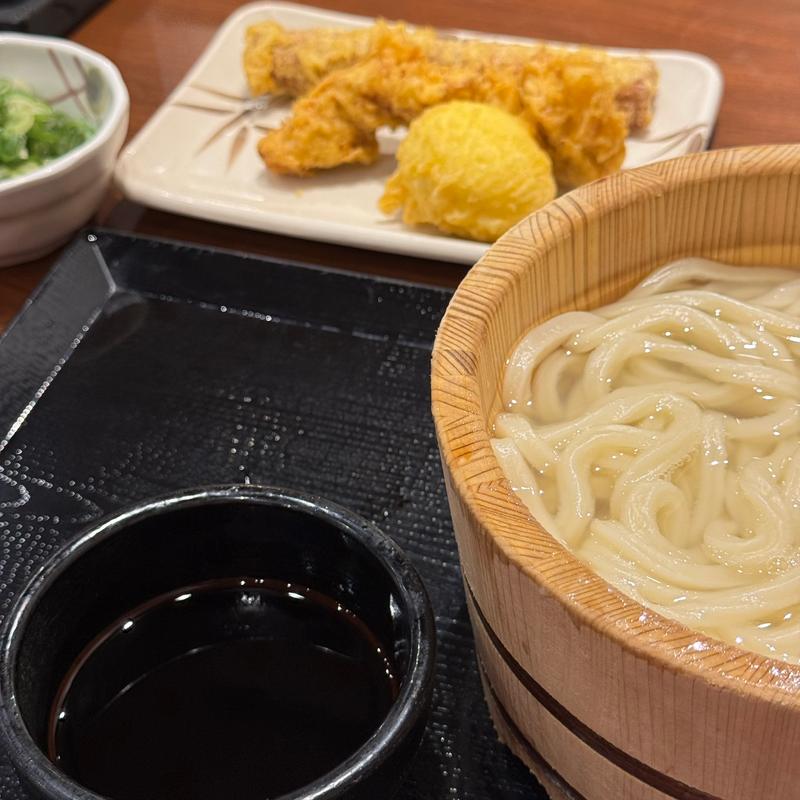 釜揚げうどん(丸亀製麺上石神井)