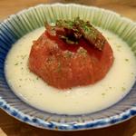 鶏だし  トマト