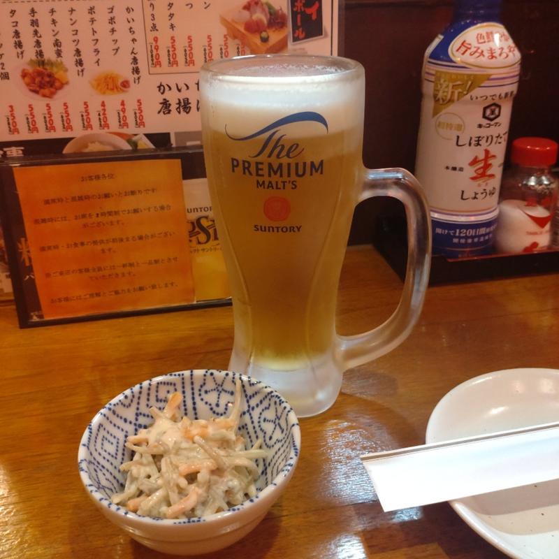 ザ・プレミアム・モルツ 生(居酒屋かいちゃん)