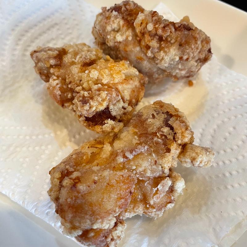 唐揚げ（ラーメン定食）(ラーメン わら)