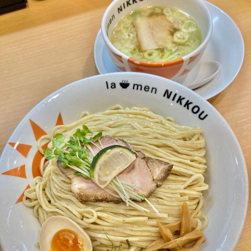 つけ麺 柚子白湯  特盛り(ラーメン にっこう)