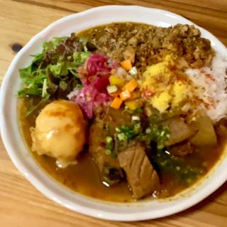 2種盛カレー