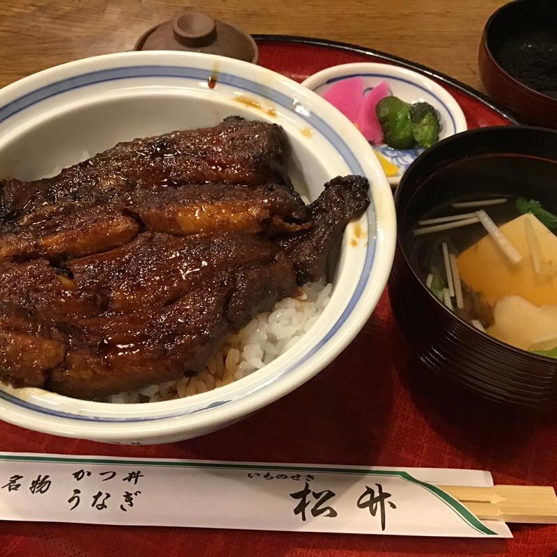 うな丼(和風レストラン 松竹)