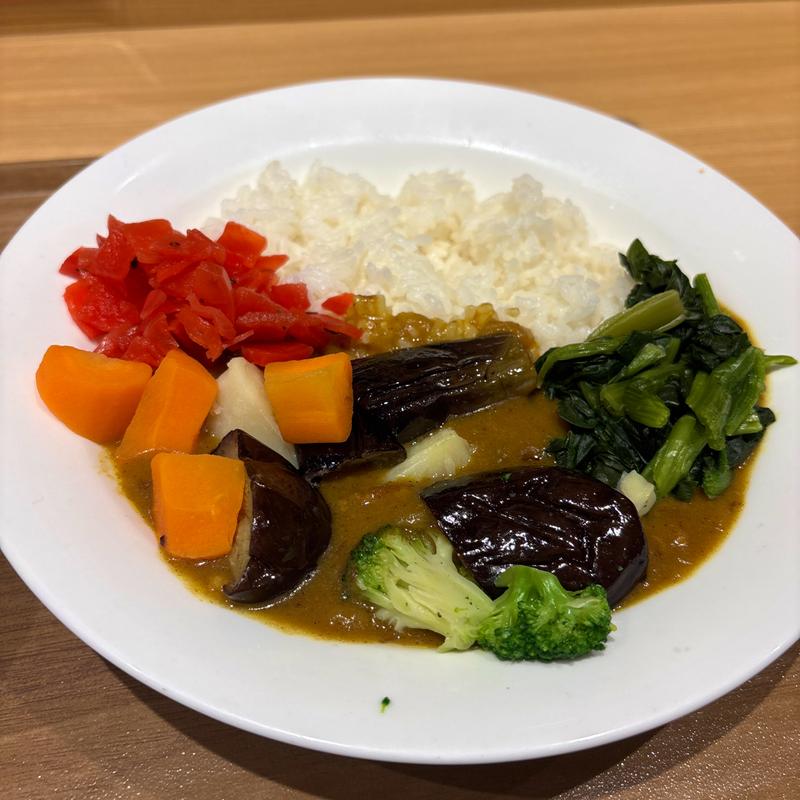 ゴロゴロ温野菜カレー(カレーショップ C＆C 新線新宿店 （カレーショップ シー・アンド・シー）)