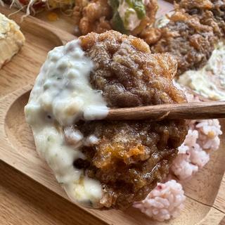 しいたけ南蛮・トマトバジルのチキン南蛮