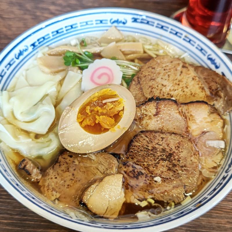 チャーシューワンタン麺(香港バルRa Kan Ka)