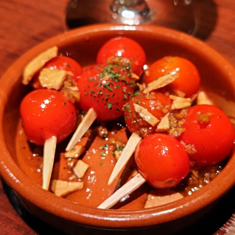 本日のピンチョス(大衆肉バル Kamiichi 上大岡)