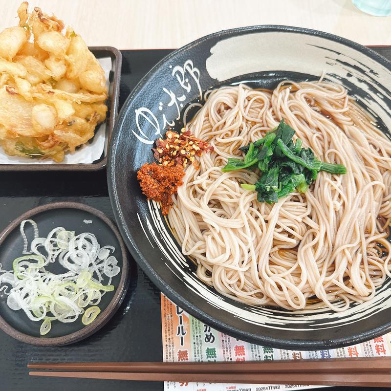 AKEかきあげそば(ゆで太郎 もつ次郎 壬生店)