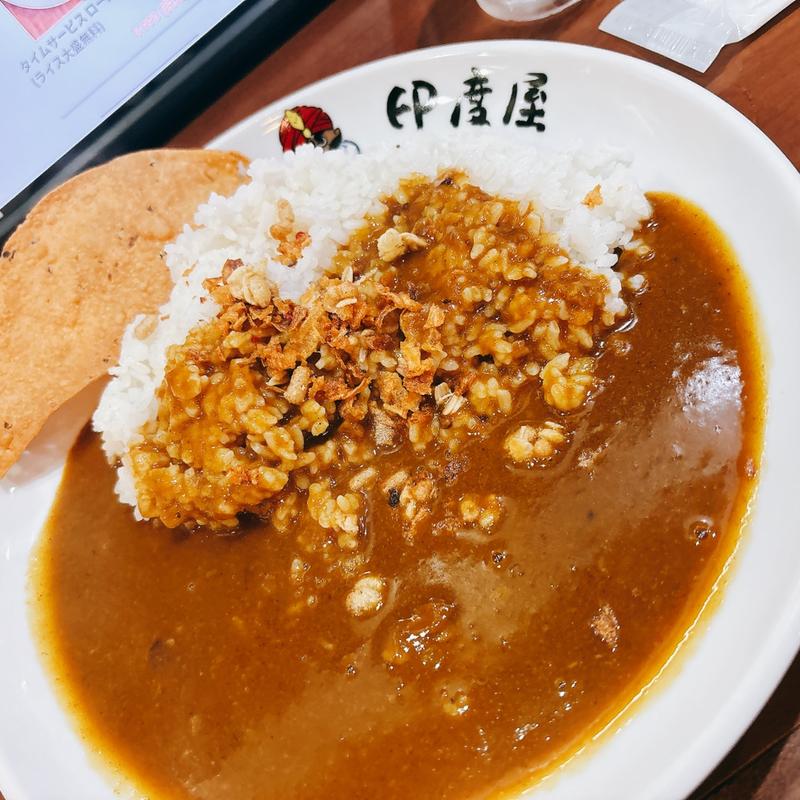 スタンダード(カレーライスの印度屋 森ノ宮店)
