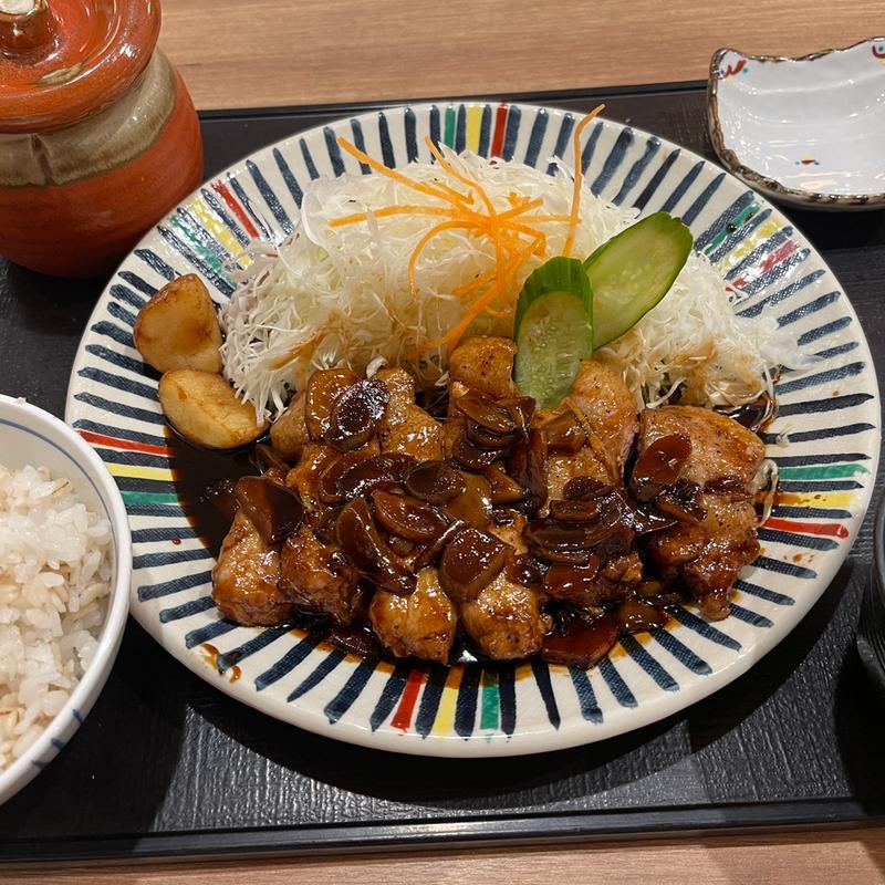 大トンテキ定食(やわらかとんかつ かつ雅 高針店)