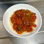 トマトソースパスタ(ベルクス 東墨田店)