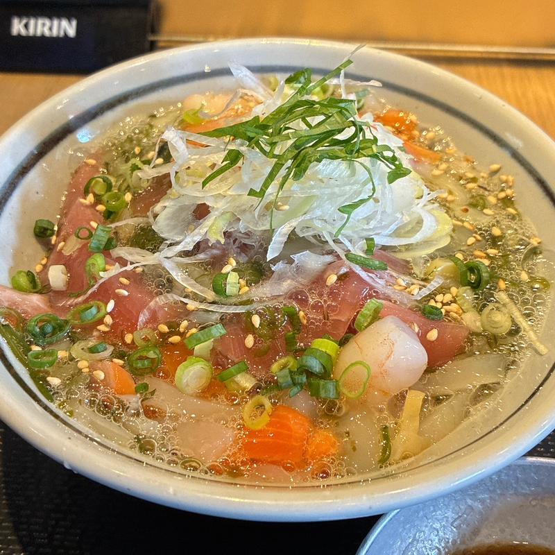 海鮮ぶっかけ丼(水喜 幸いちば店)