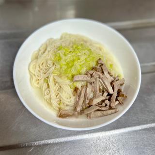 ねぎ塩チャーシューそうめん