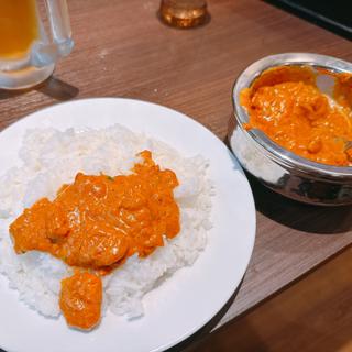 ガーリックチキンカレー