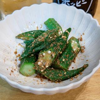 オクラの胡麻和え