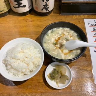 白麻婆豆腐ランチ