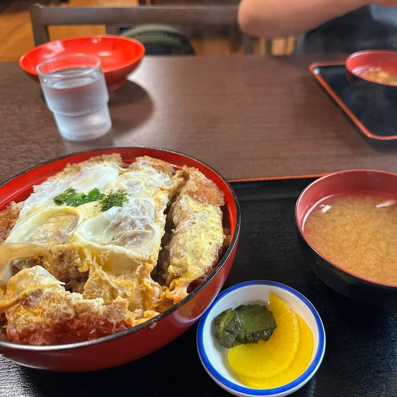 上煮込みかつ丼(柏屋食堂)