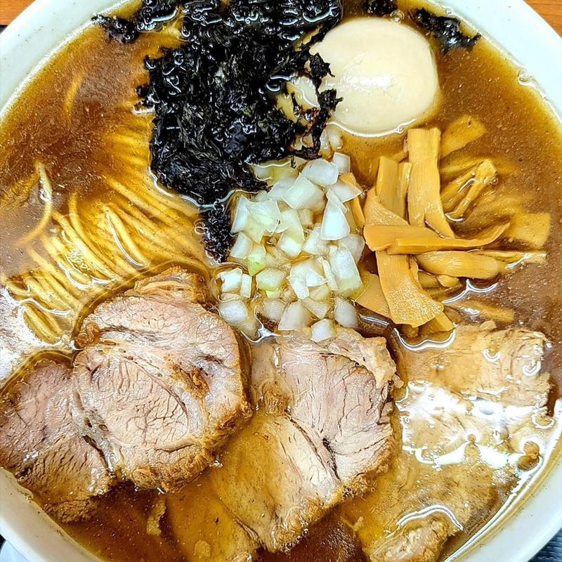 煮干し中華そば 中盛 味玉(鈴木ラーメン店)