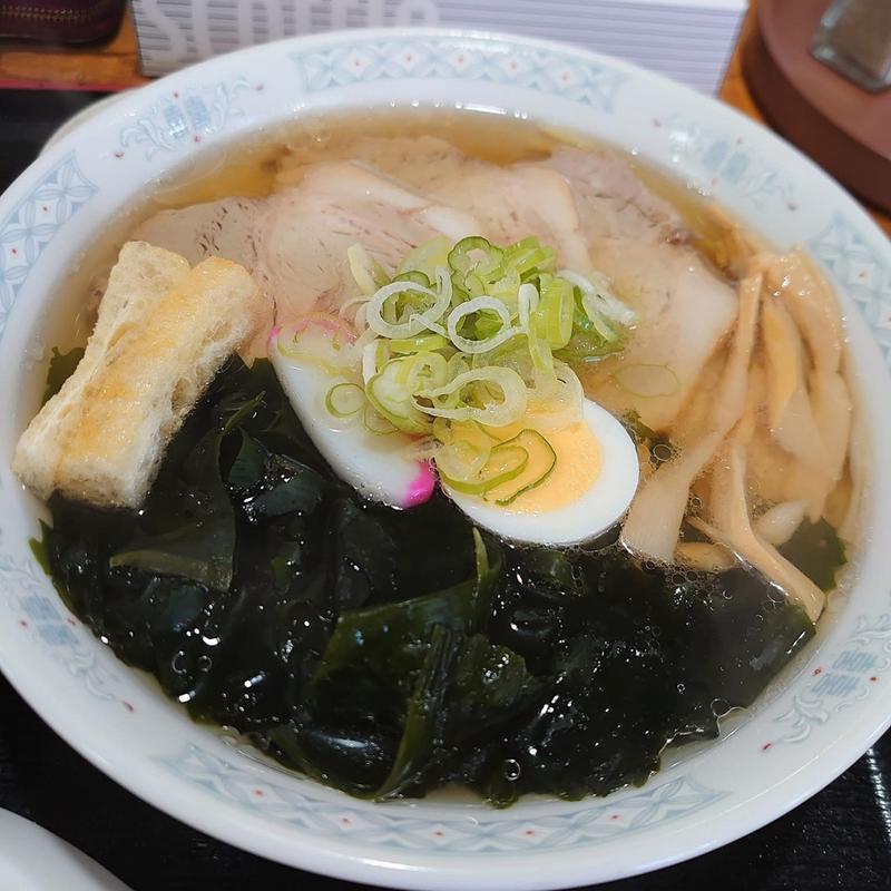 チャーシューメン ワカメ(恵比寿食堂 )