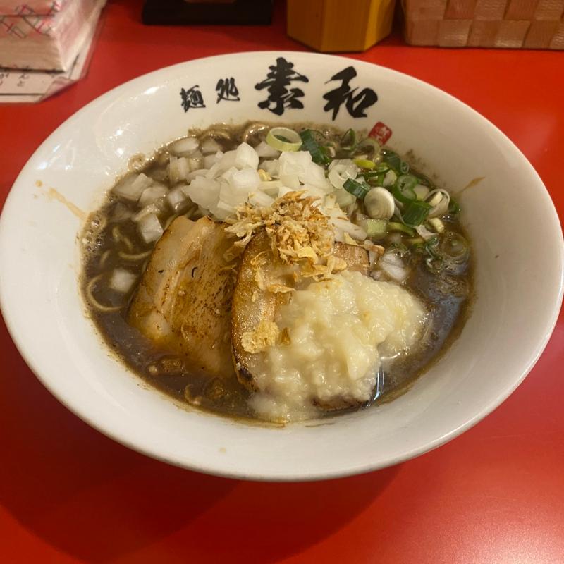爆ニボにんにく(麺処素和 金山店)