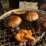大きい大きい椎茸焼き