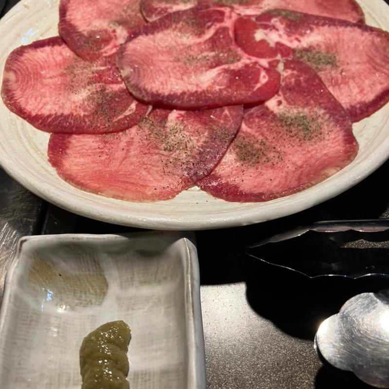 牛タン　柚子(炭火焼肉ピカソ本店)