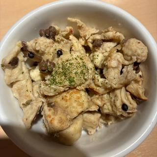 鶏皮山椒和え