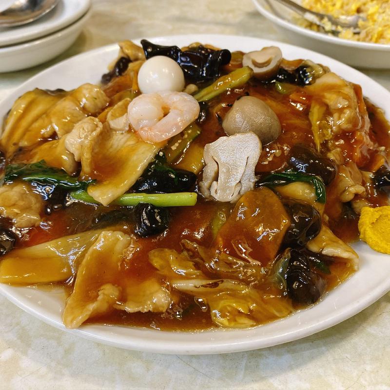 餡掛け焼きそば(水新菜館 （ミズシンサイカン）)