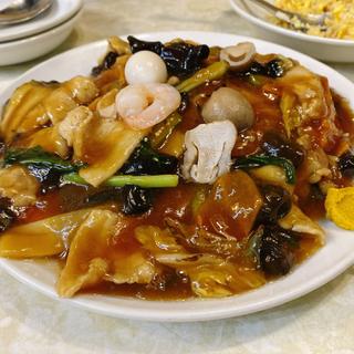 餡掛け焼きそば