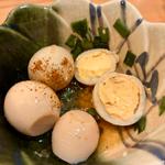 うずら卵のニラダレ漬