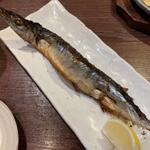 秋刀魚塩焼き