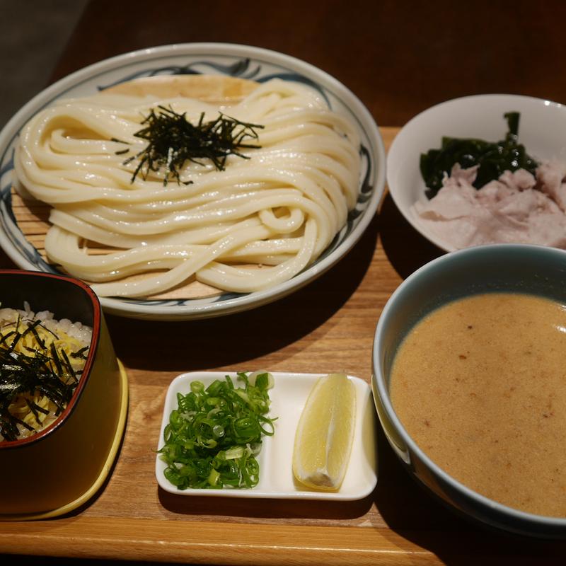 ごま汁ざるうどん(讃岐うどん いってつ)