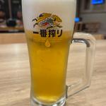 生ビール　中