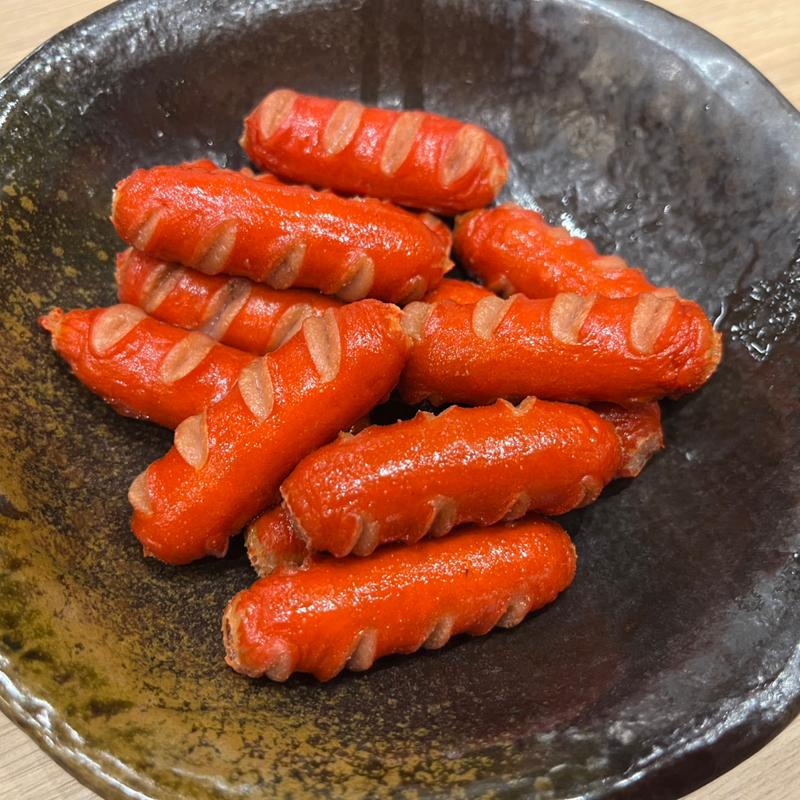 懐かしの赤ウィンナー(天然温泉コロナの湯 )