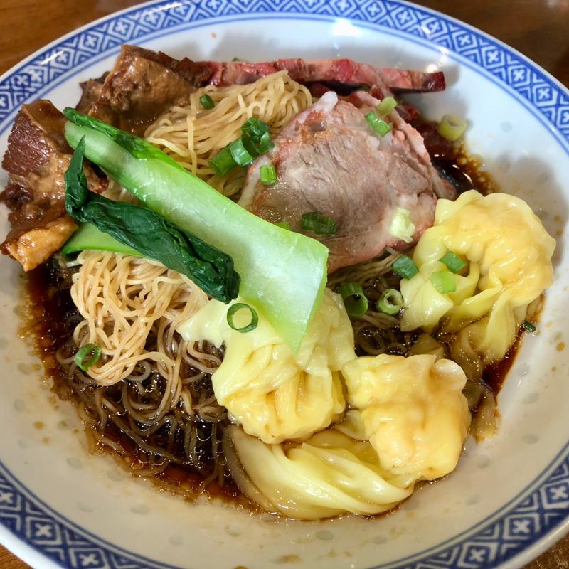 つゆなし香港麺(香港麺 新記)