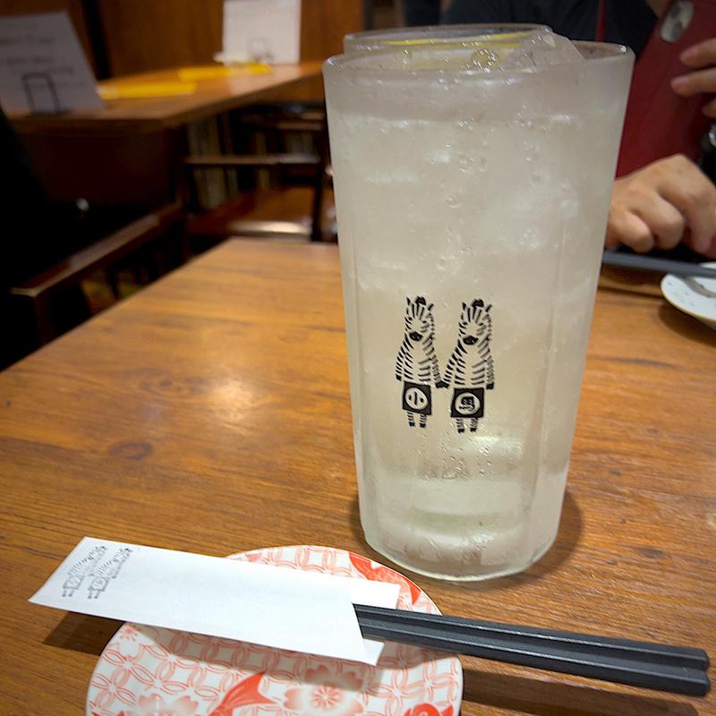 白ハイ プレーン大(チマチマ酒店)