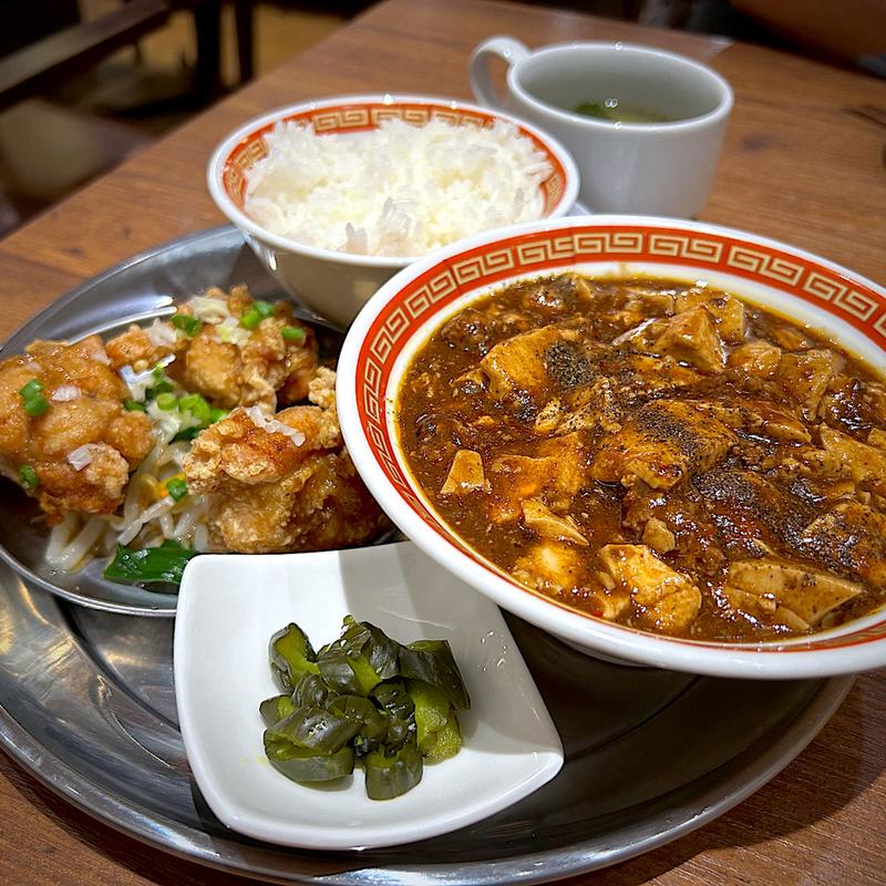 チマハンA定食 ライス少なめ(チマチマ酒店)