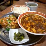 チマハンA定食 ライス少なめ