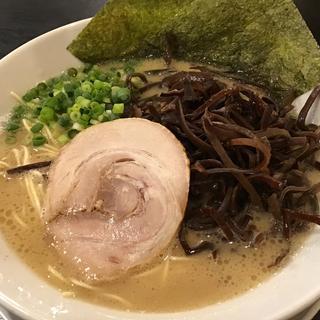 とんかつラーメン＋きくらげ