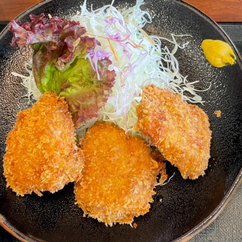 黒豚ヒレカツセット(ふく福 鹿児島空港店)